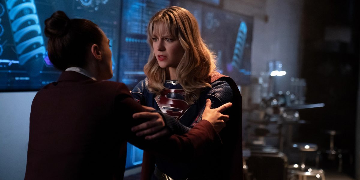 Supergirl and Lena Luthor in Supergirl episode 05x13