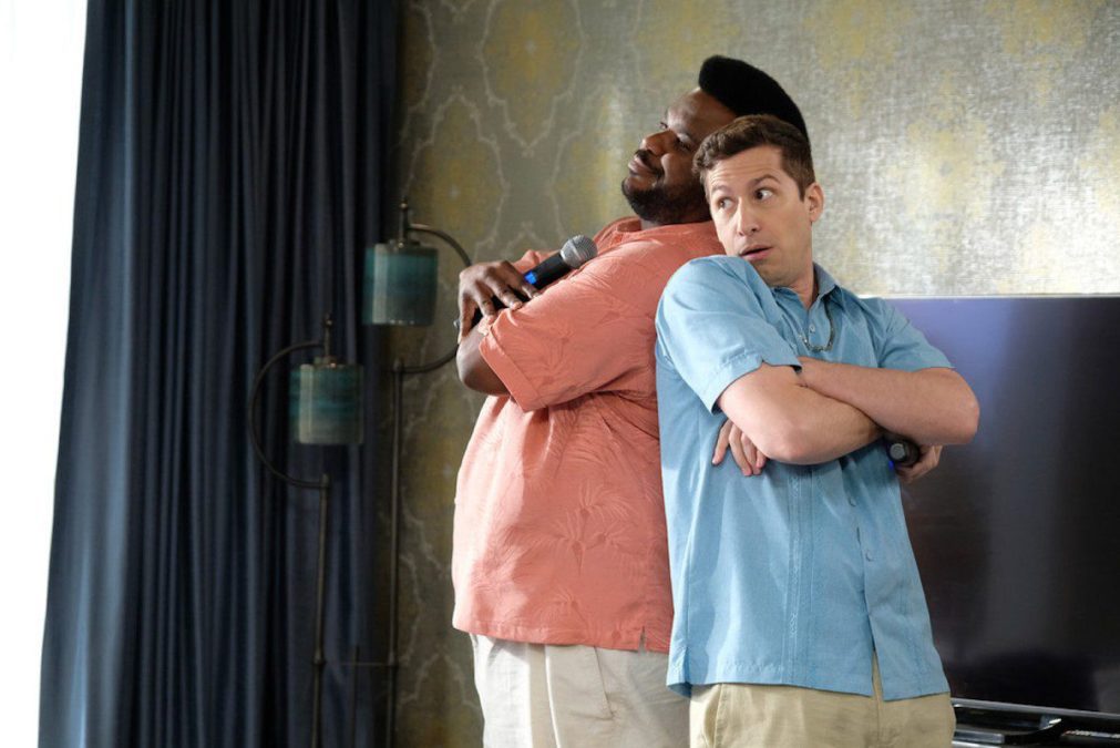 jake peralta and doug judy in brooklyn nine-nine episode 07x08 the takeback