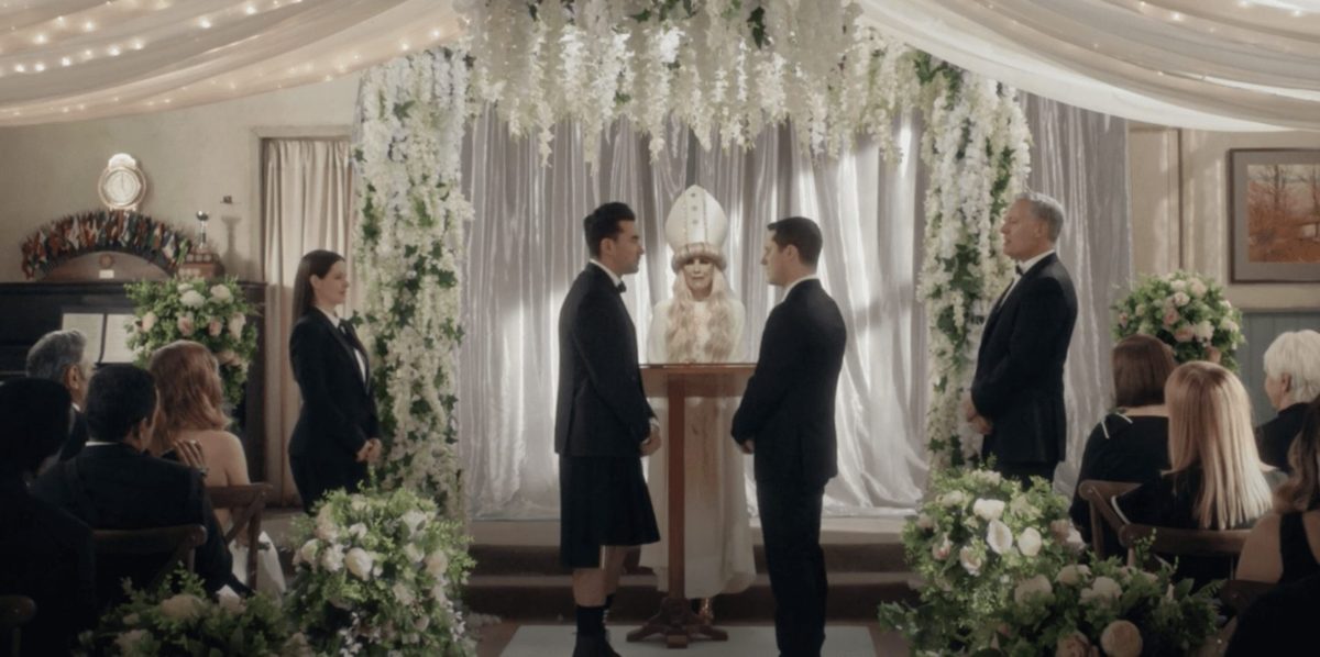 david and patricks wedding in schitt's creek 06x14 happy ending